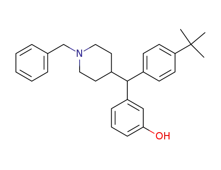 3-[(1-benzyl-piperidin-4-yl)-(4-tert-butyl-phenyl)-methyl]-phenol