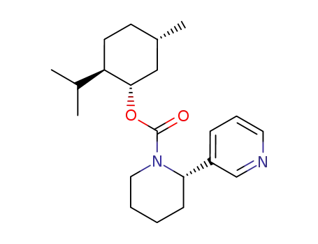(2'S)-[(1S,2R,5S)-menthoxycarbonyl]anabasine