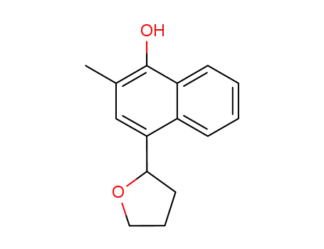 2-methyl-4-(tetrahydrofuran-2-yl)naphthol