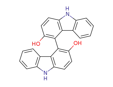 (+/-)-9H,9'H-[4,4']bicarbazole-3,3'-diol