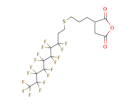 3-[3-(3,3,4,4,5,5,6,6,7,7,8,8,9,9,10,10,10-heptadecafluoro-decylsulfanyl)-propyl]-dihydro-furan-2,5-dione