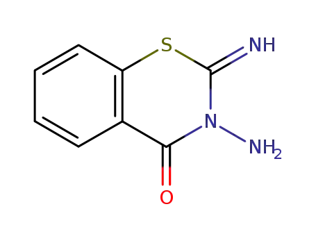 3-amino-2-imino-3,4-dihydro-2H-1,3-benzothiazin-4-one