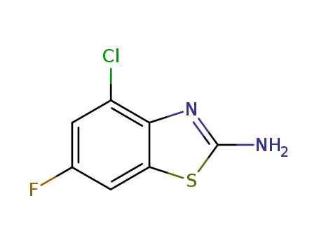 2-amino-4-chloro-6-fluorobenzothiazole
