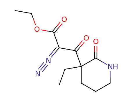 2-diazo-3-(3-ethyl-2-oxo-piperidin-3-yl)-3-oxo-propionic acid ethyl ester