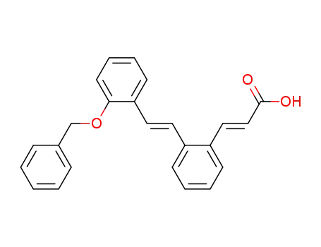 (E)-3-{2-[(E)-2-(2-Benzyloxy-phenyl)-vinyl]-phenyl}-acrylic acid