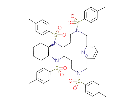 (7R,8R)-7,8-(butane-1,4-diyl)-N,N',N'',N'''-tetrakis(p-toluenesulfonyl)-2,6,9,13-tetraaza[14]-(2,6)-pyridinophane
