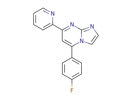 5-(4-fluoro-phenyl)-7-pyridin-2-yl-imidazo[1,2-a]pyrimidine