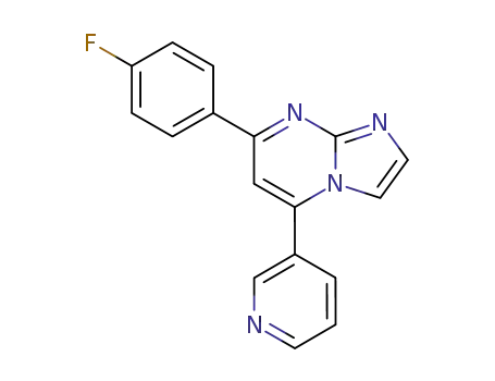 7-(4-fluoro-phenyl)-5-pyridin-3-yl-imidazo[1,2-a]pyrimidine