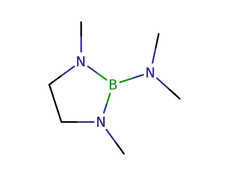 Molecular Structure of 26944-84-3 (1,3,2-Diazaborolidin-2-amine, N,N,1,3-tetramethyl-)
