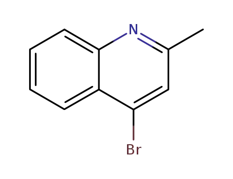 Molecular Structure of 50488-44-3 (4-Bromo-2-methylquinoline)