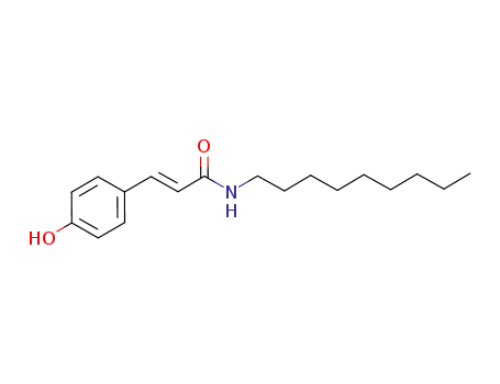 (E)-3-(4-hydroxyphenyl)-N-nonylacrylamide