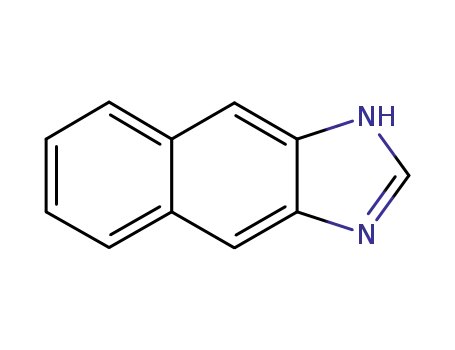 Molecular Structure of 269-07-8 (1H-Naphth[2,3-d]imidazole(8CI,9CI))