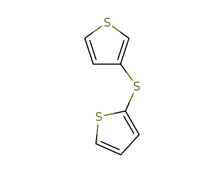 Molecular Structure of 3807-37-2 (2-(3-THIENYLTHIO)THIOPHENE)