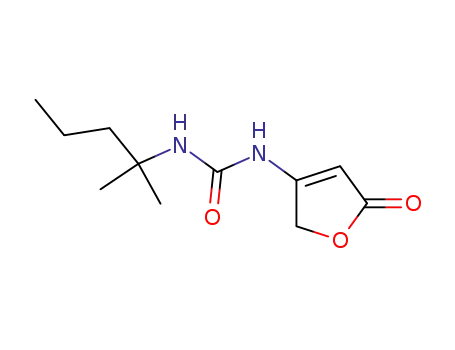 1-(1,1-dimethylbutyl)-3-(2,5-dihydro-5-oxo-furan-3-yl)urea