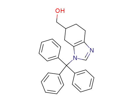 (3-(triphenylmethyl)-4,5,6,7-tetrahydro-3H-benzimidazol-5-yl)methanol