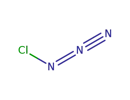 Molecular Structure of 13973-88-1 (chlorine azide)
