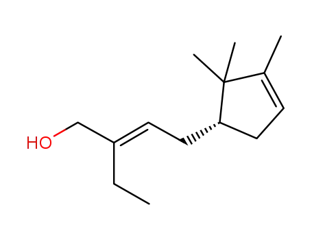 (-)-(2E)-2-ethyl-4-[(1R)-2,2,3-trimethyl-3-cyclopenten-1-yl]-2-buten-1-ol