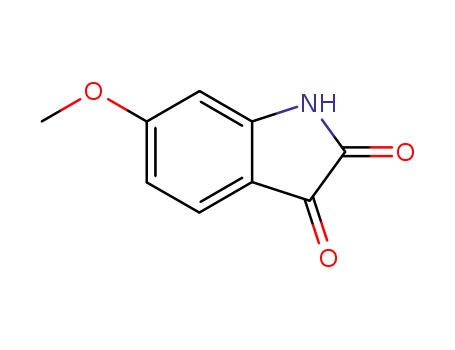 Molecular Structure of 52351-75-4 (6-METHOXY-2,3-DIOXYINDOLE)