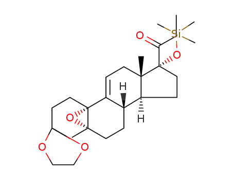 3,3-Ethylenedioxy-5α,10α-epoxy-17α-trimethylsilyloxy-21-methyl-19-norpregna-9(11)-en-20-one