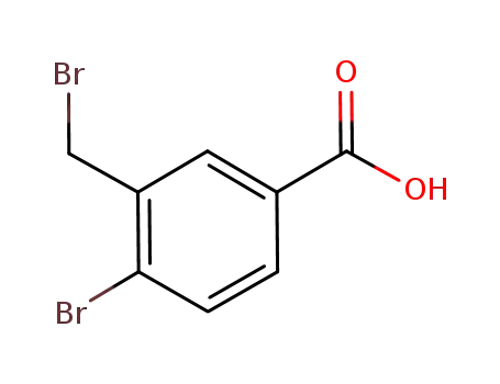 4-bromo-3-(bromomethyl)benzoic acid