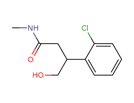 3-N-methylcarbamoyl-2-(o-chlorophenyl)propanol