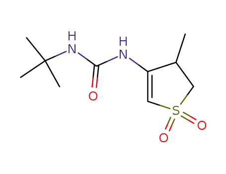1-tert-butyl-3-(4-methyl-4,5-dihydro-3-thienyl)urea S,S-dioxide