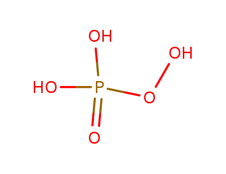 Molecular Structure of 13598-52-2 (Peroxymonophosphoric acid)