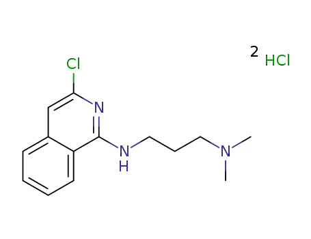 N1-(3-chloro-1-isoquinolinyl)-N3,N3-dimethyl-1,3-propanediamine dihydrochloride