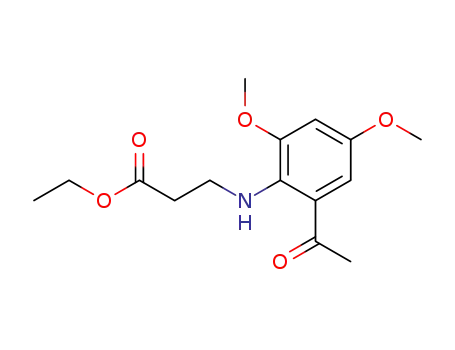 2'-(N-2-Carbethoxyethylamino)-3',5'-dimethoxyacetophenone
