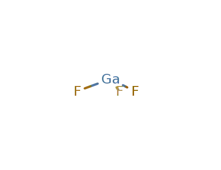 Molecular Structure of 7783-51-9 (GALLIUM(III) FLUORIDE)