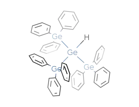 Molecular Structure of 2816-38-8 (Trigermane, 1,1,1,3,3,3-hexaphenyl-2-(triphenylgermyl)-)