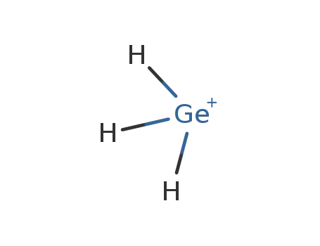 Molecular Structure of 33272-98-9 (germanium(+1) trihydride cation)