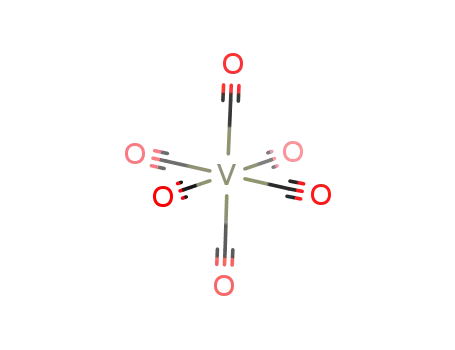 Molecular Structure of 14024-00-1 (hexacarbonylvanadium)