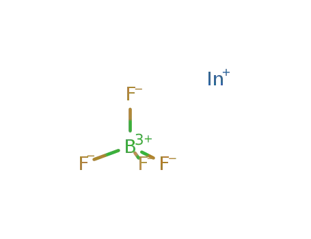 Molecular Structure of 62792-13-6 (Borate(1-), tetrafluoro-, indium(1+))