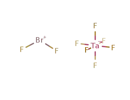 BrF2(1+)*TaF6(1-)=(BrF2)TaF6