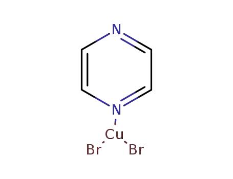 pyrazine copper(II)-bromide