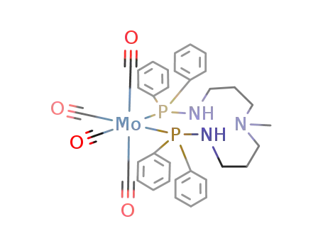 cis-Mo(CO)4{Ph2PNH(CH2)3N(Me)(CH2)3NHPPh2}