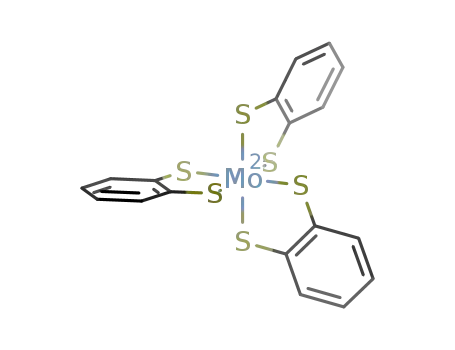 tris(benzene-1,2-dithiolato)molybdenum(IV)(2-)