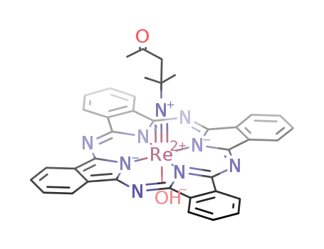 Re(phthalocyaninato)(OH)(NC6H11O)
