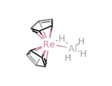 (bis(cyclopentadienyl)rhenium hydride)(aluminium hydride)