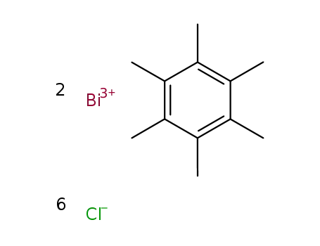 ((hexamethylbenzene)bis[trichlorobismuth(III)])n