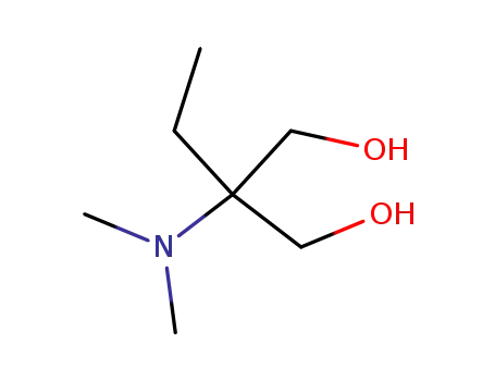 Molecular Structure of 44865-14-7 (2-(dimethylamino)-2-ethylpropane-1,3-diol)