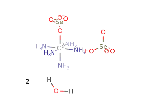 selenatopentaamminechromium(III) hydrogenselenate dihydrate