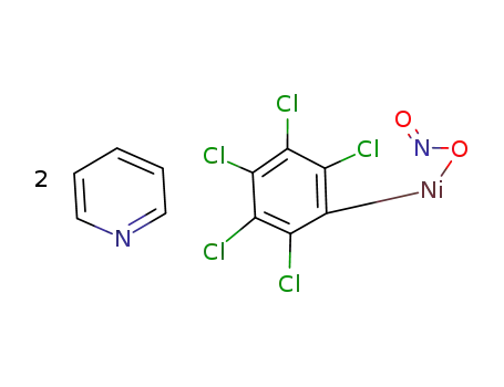 [Ni(NO2)(pentachlorophenyl)(pyridine)2]