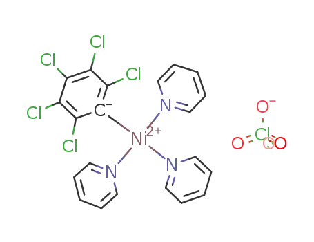 [Ni(pentachlorophenyl)(pyridine)3]ClO4