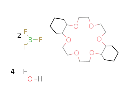 cis-anti-cis-dicyclohexano-18-crown-6 boron trifluoride monohydrate complex
