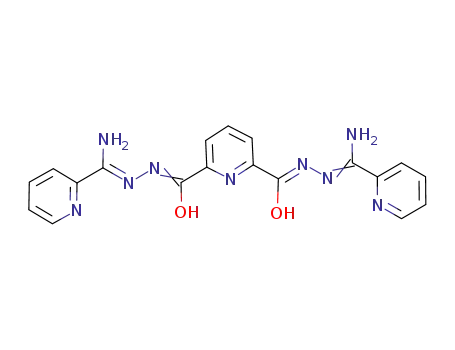 Molecular Structure of 263552-39-2 (2,6-Pyridinedicarboxylic acid, bis[2-(imino-2-pyridinylmethyl)hydrazide])
