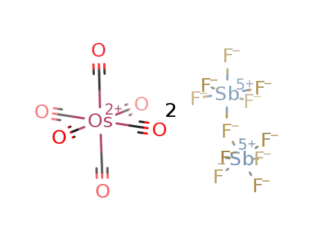 [Os(carbonyl)6](fluoroantimonate(V))2