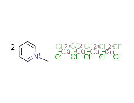 1-methylpyridinium decachlorotetracuprate(II)