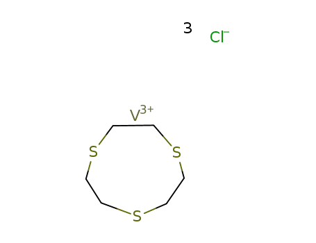 V(III)(1,4,7-trithiacyclononane)Cl3